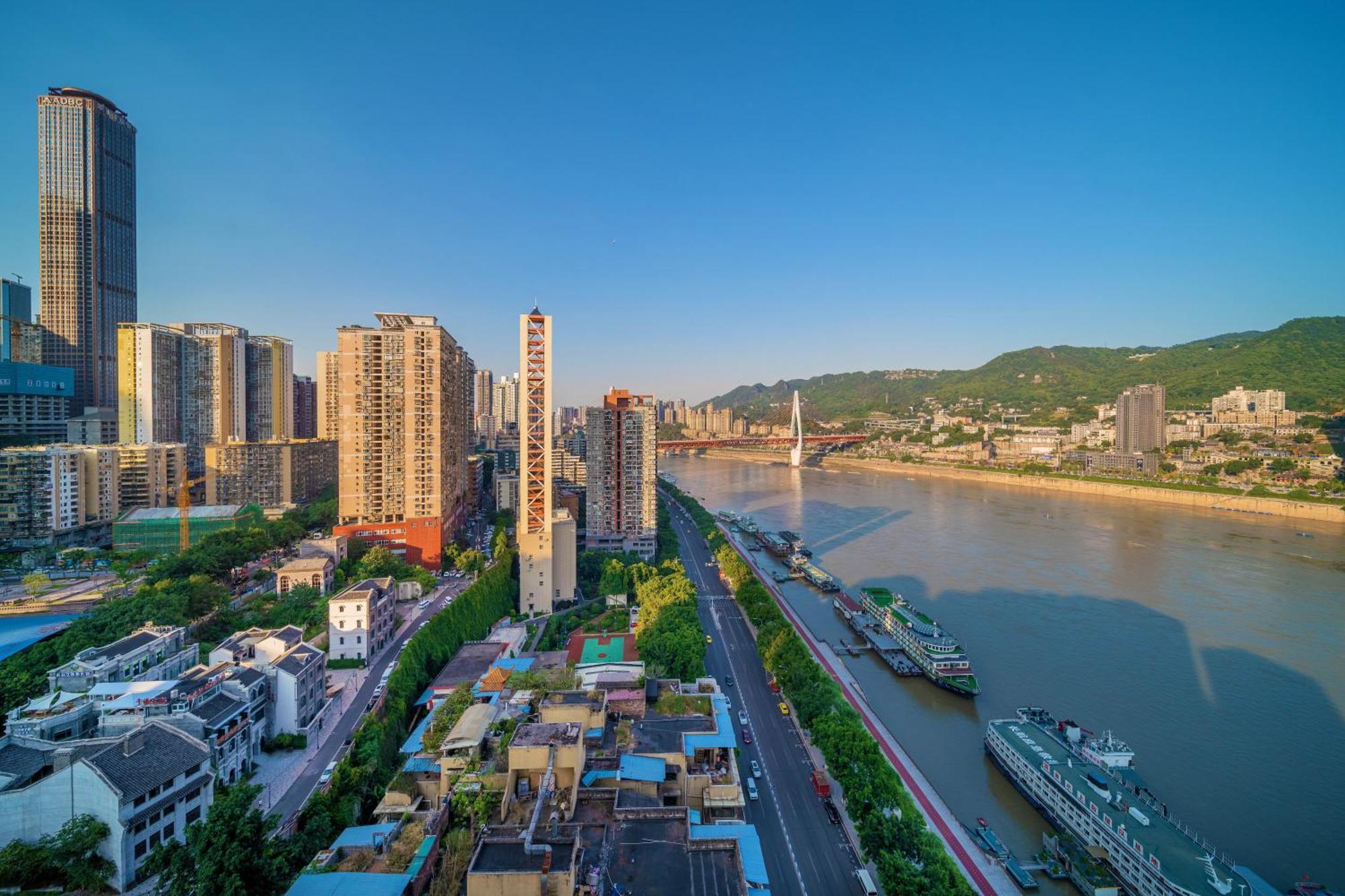 Yue Ke Apartment - Changbin Road Branch Chongqing Bagian luar foto